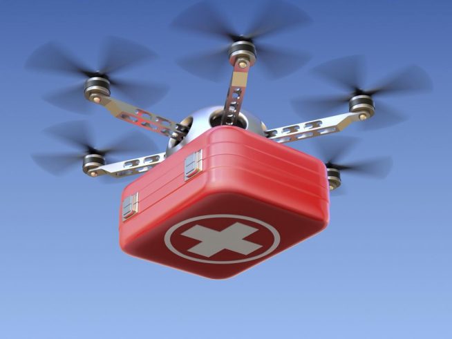 Medical Drone Delivery Zipline Ghana