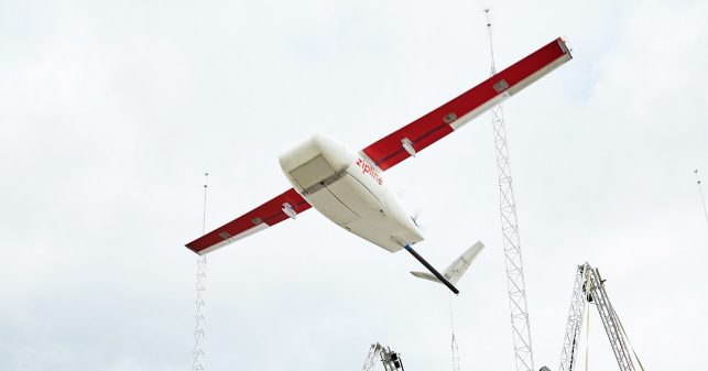 medical drone in ghana zipline